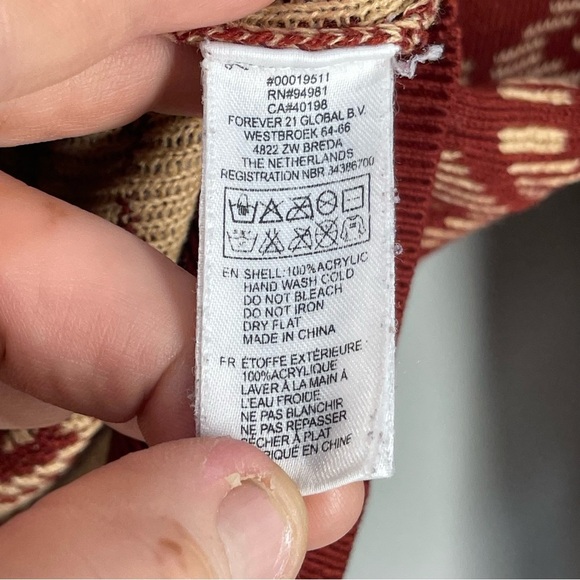 Forever 21 Long Sleeve Sweater Women size Small - Picture 6 of 8